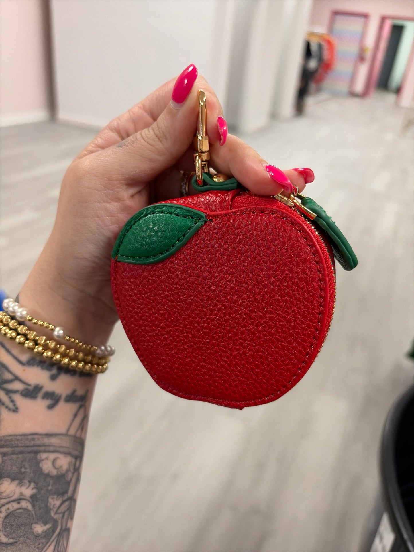 Apple Zip Pouch