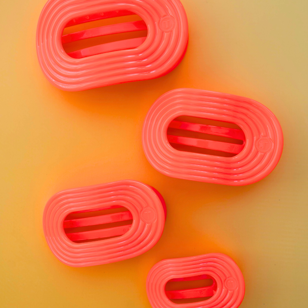 Flat Round Hair Clip | Medium