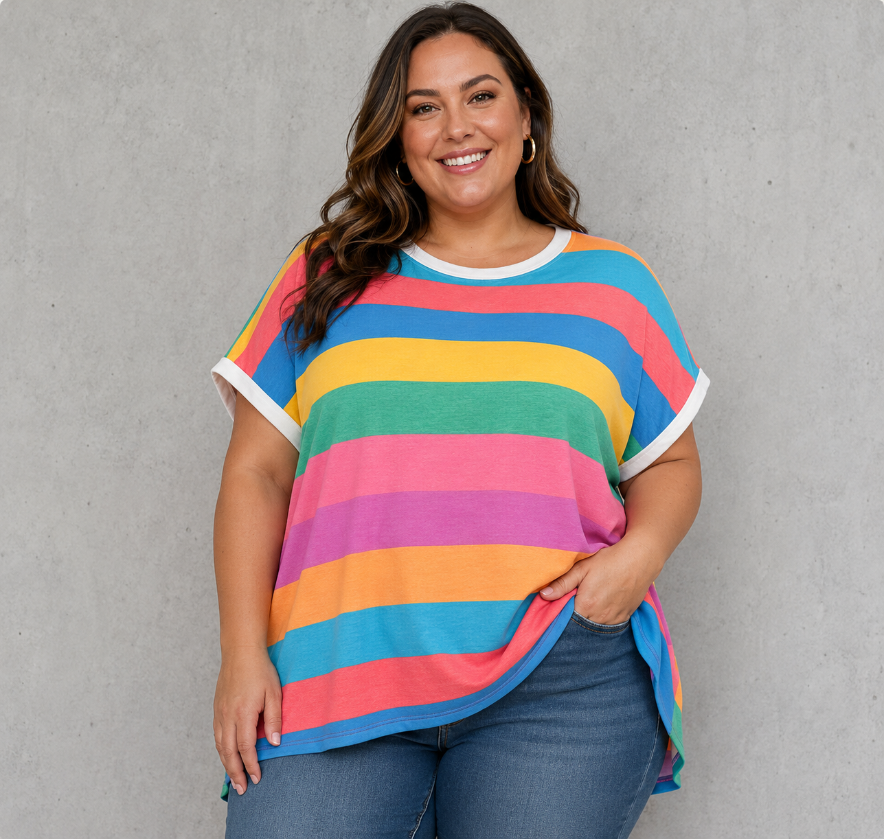Multicolor Stripe Shirt