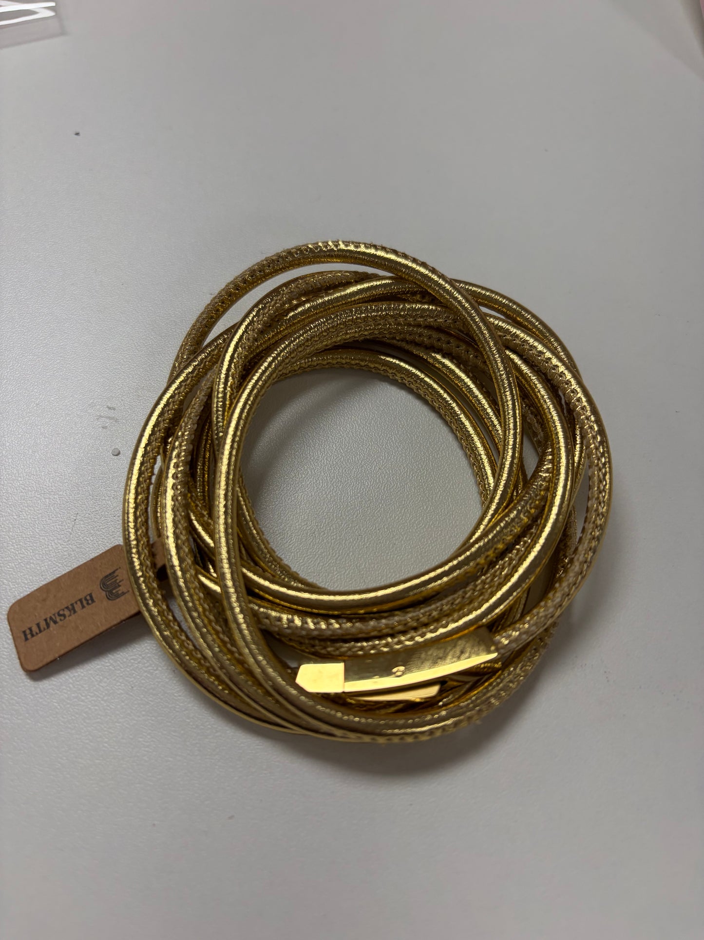 Leather wrap bracelet