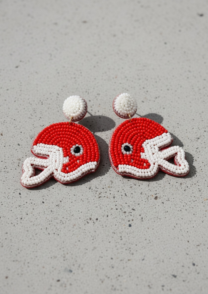 Gameday Beaded Earring