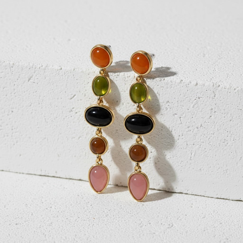 Fall drop earring