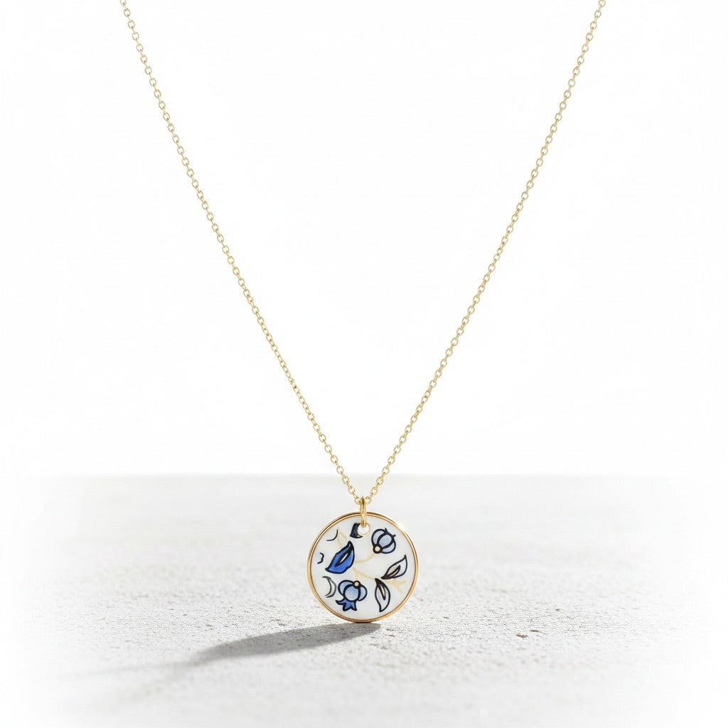 Ceramic Pendant Necklace