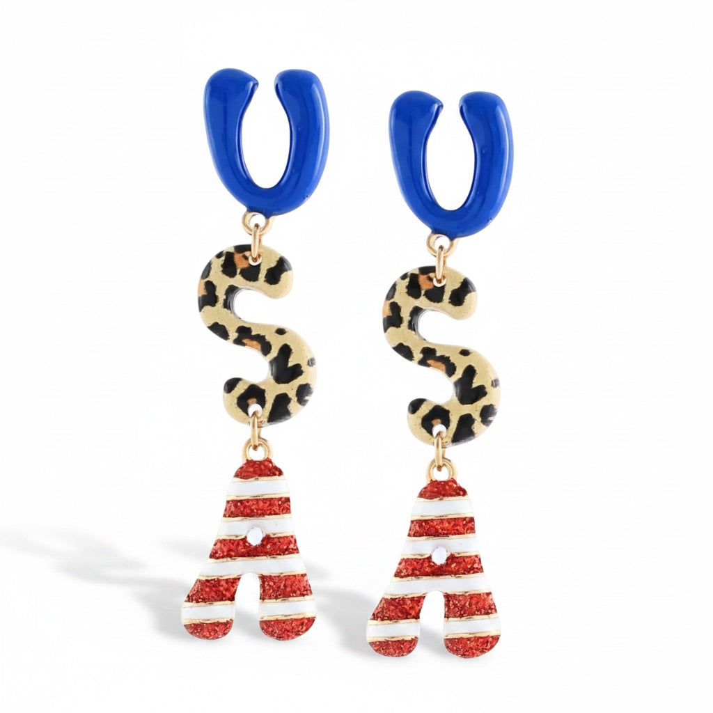 July 4th Earrings