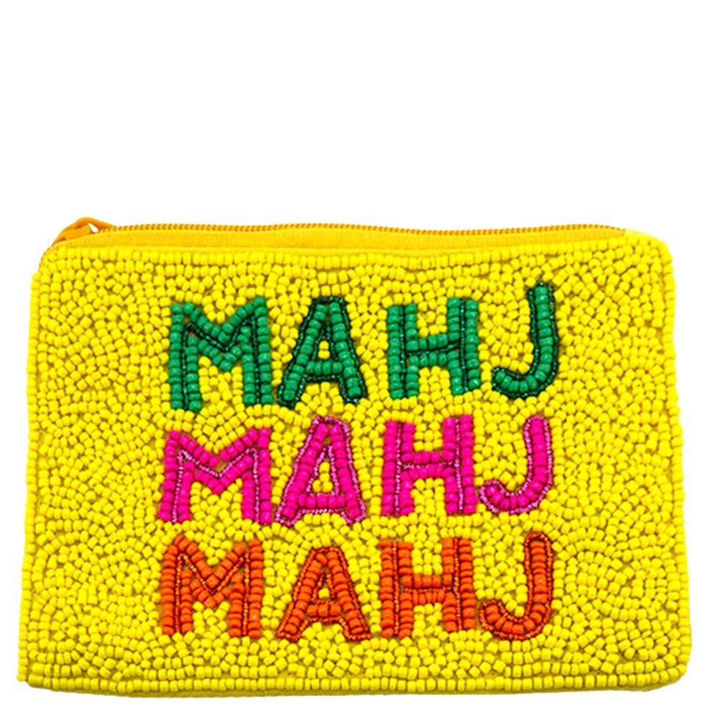 Mahjong Bead Pouch