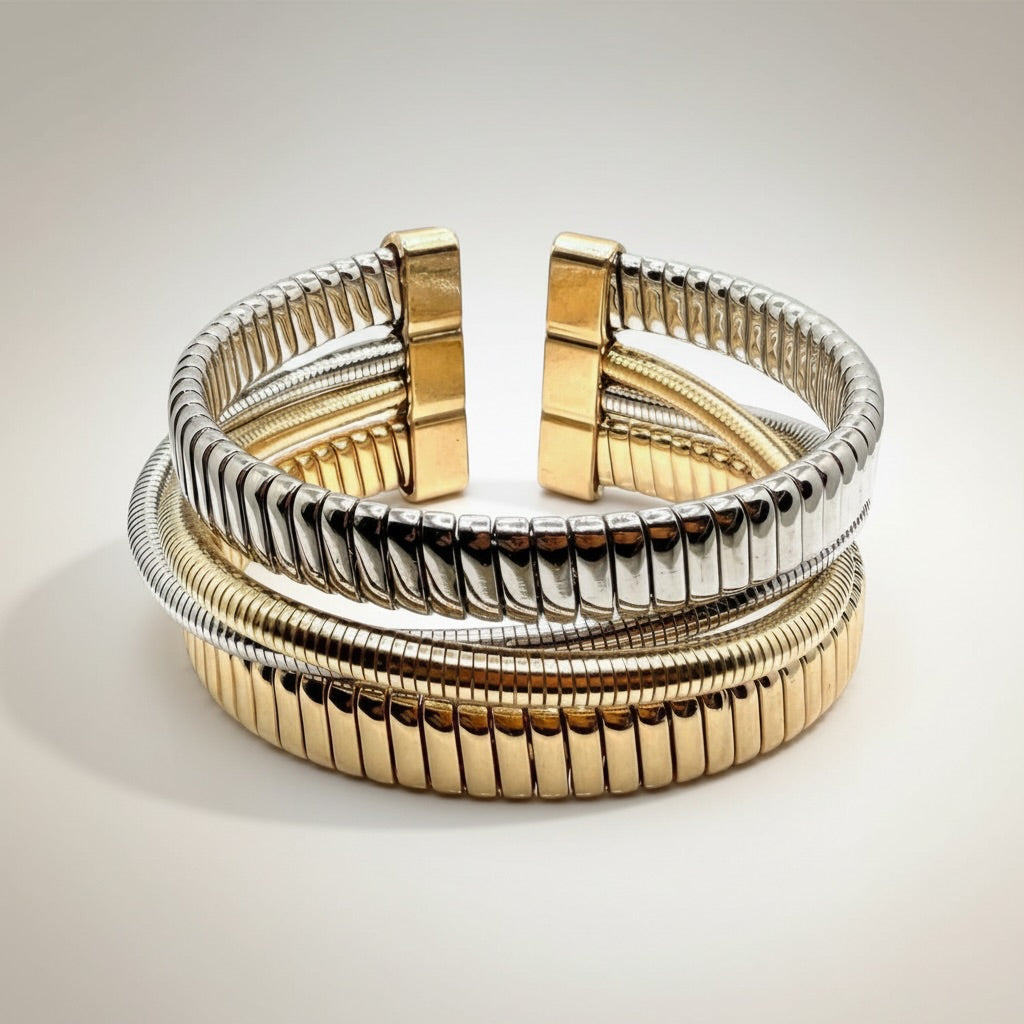Mixed Metals Bangle