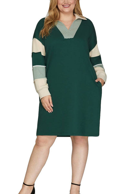 Sporty Sweater Dress