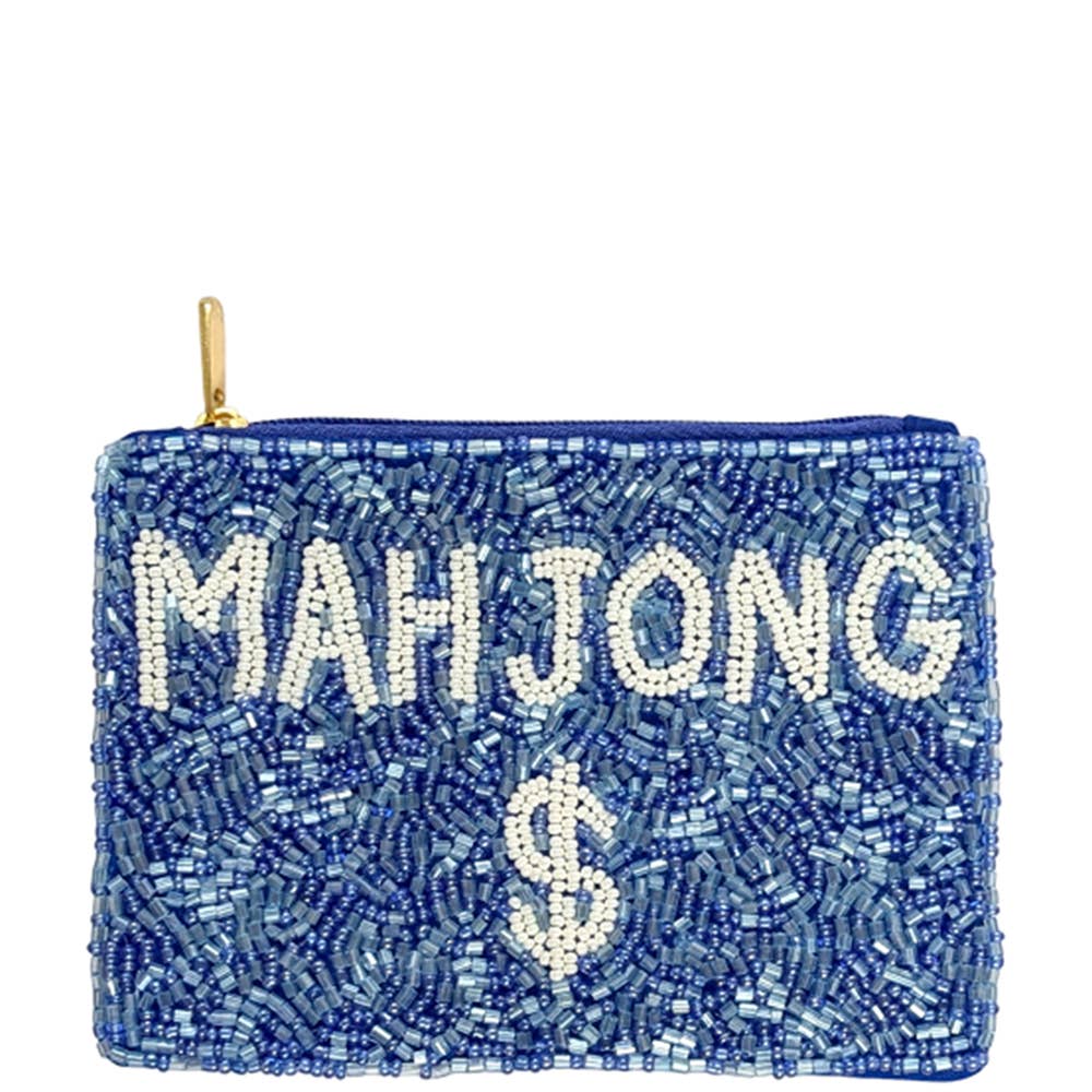 Mahjong Bead Pouch
