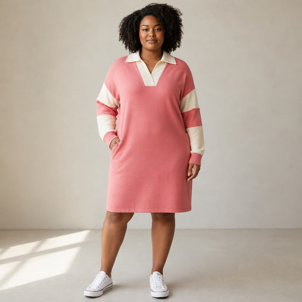 Sporty Sweater Dress