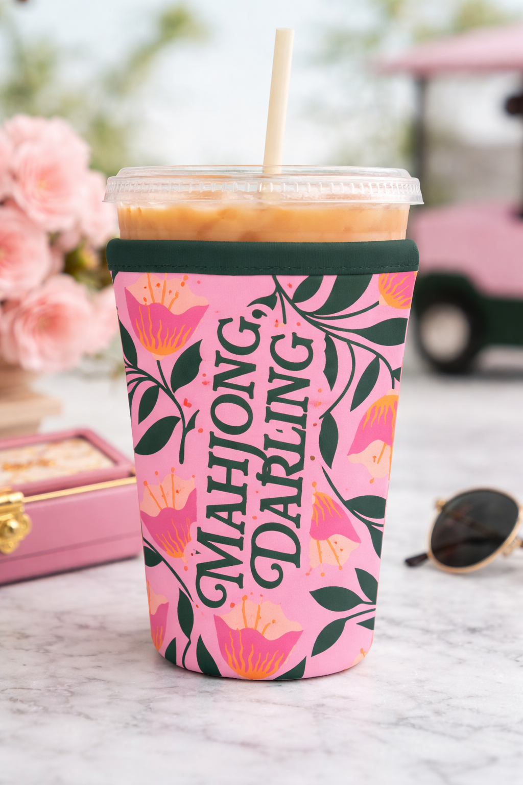 Mahjong, Darling Coffee Sleeve