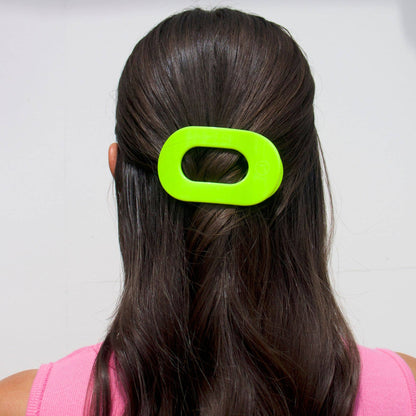Flat Round Hair Clip | Small