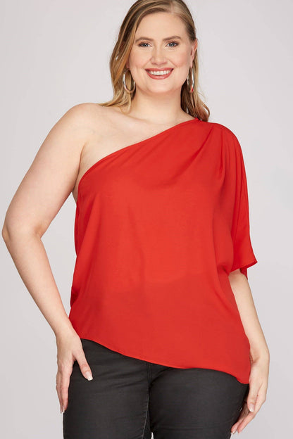 One Shoulder Shirt