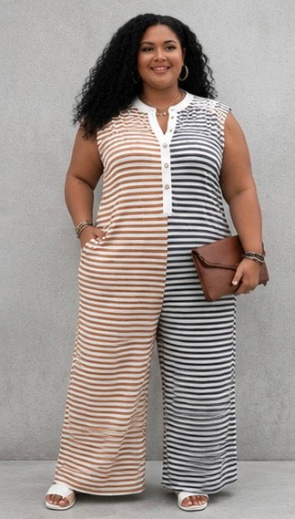 Two Tone Jumpsuit