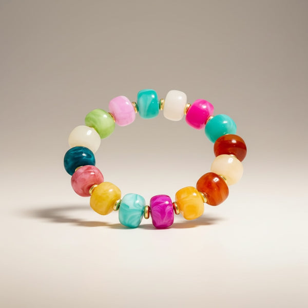 Multicolor Bead Bracelet ￼