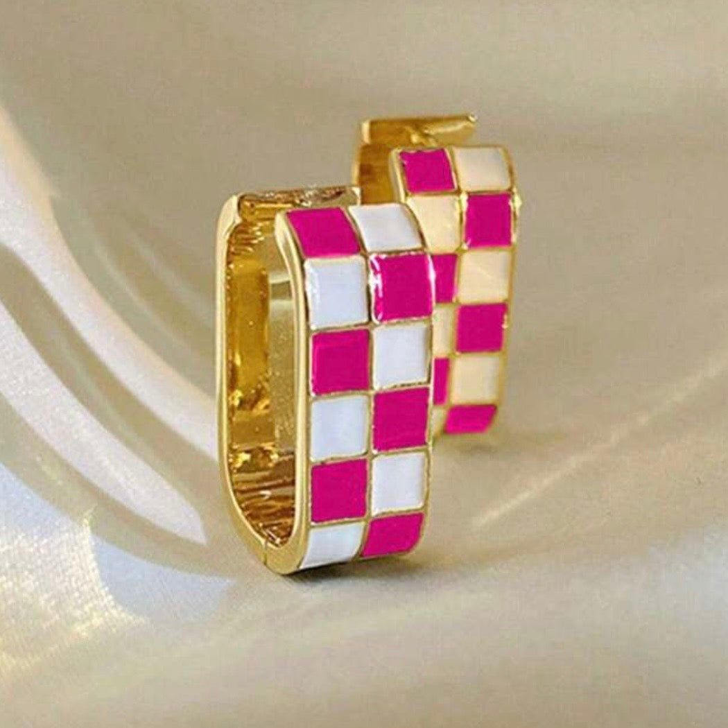 Checkered Hoops
