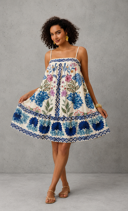 Tropical Short Dress