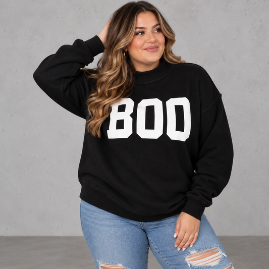 Piper Reversible Sweatshirt - BOO