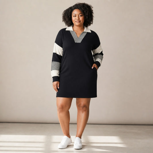 Sporty Sweater Dress