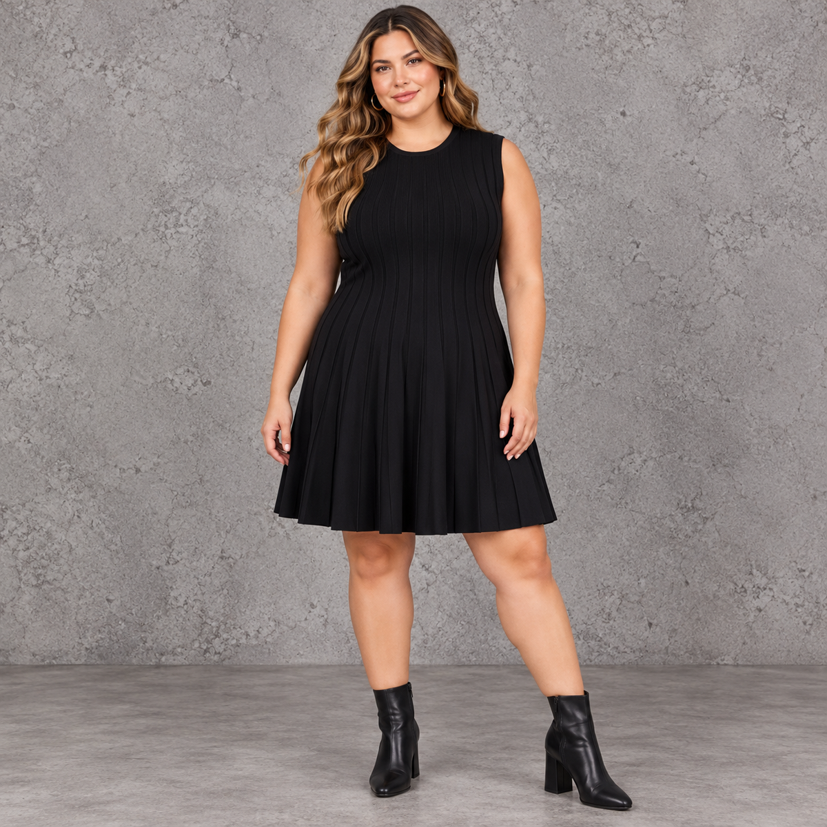 Flare Sweater Dress