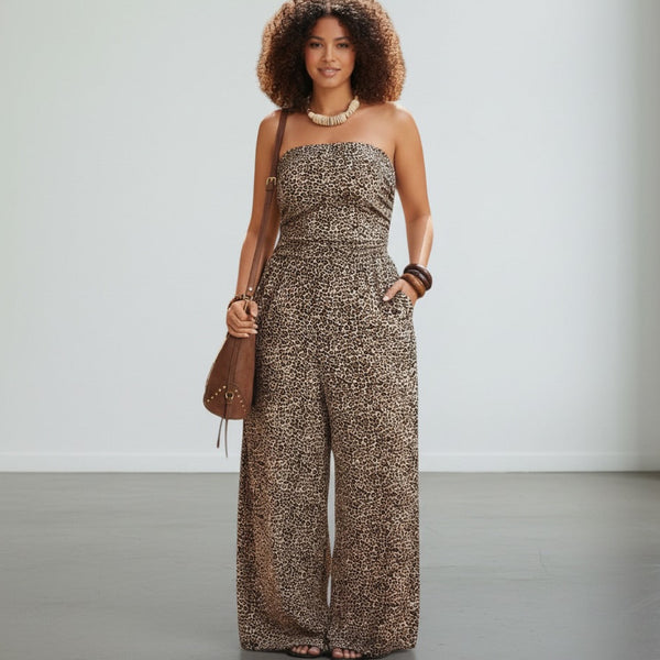 Leopard Romper