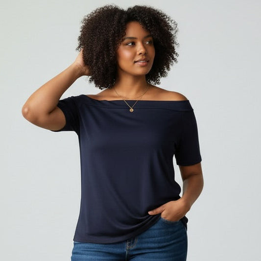 Casual One-Shoulder Shirt