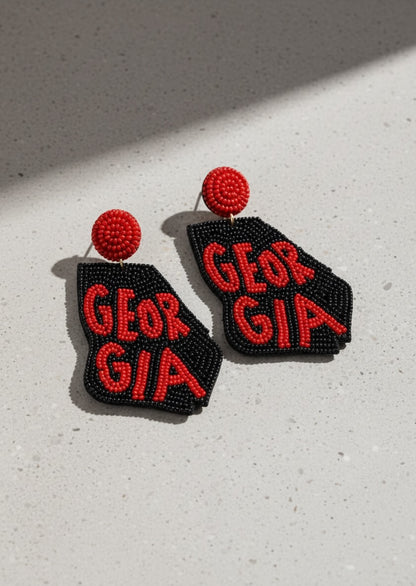 Gameday Beaded Earring
