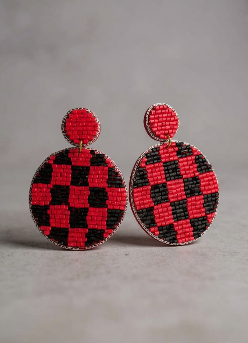 Gameday Beaded Earring