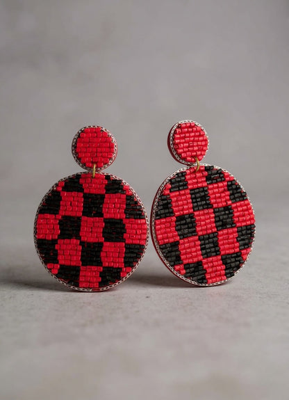 Gameday Beaded Earring