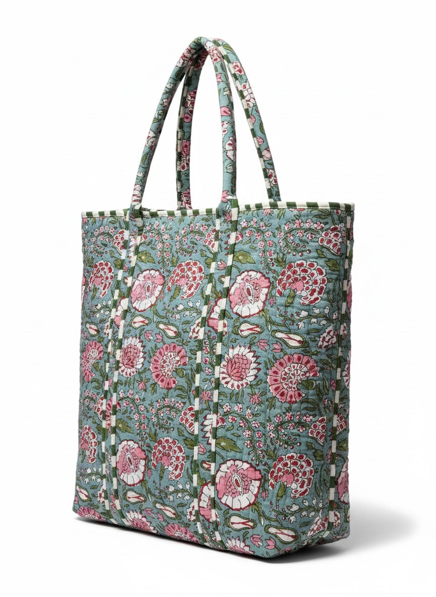 Quilted Tote Bag
