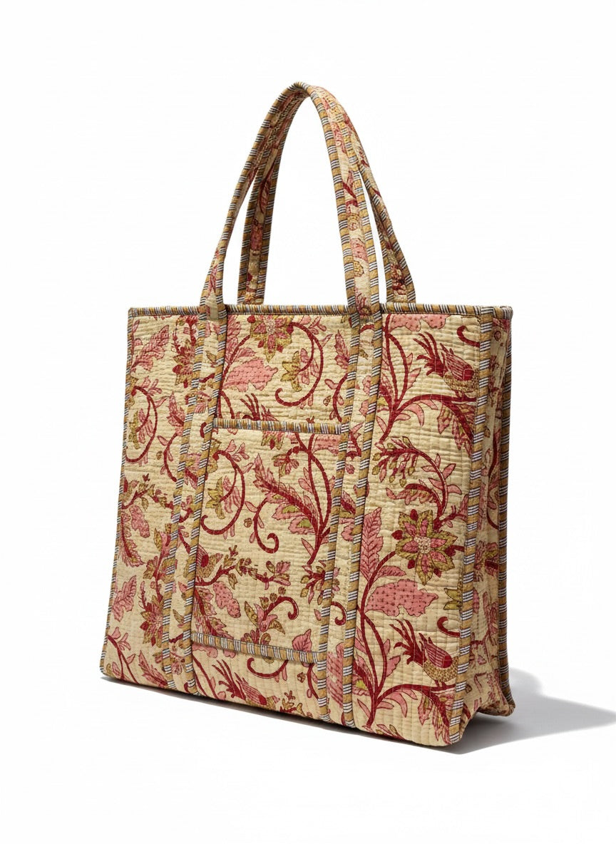 Quilted Tote Bag