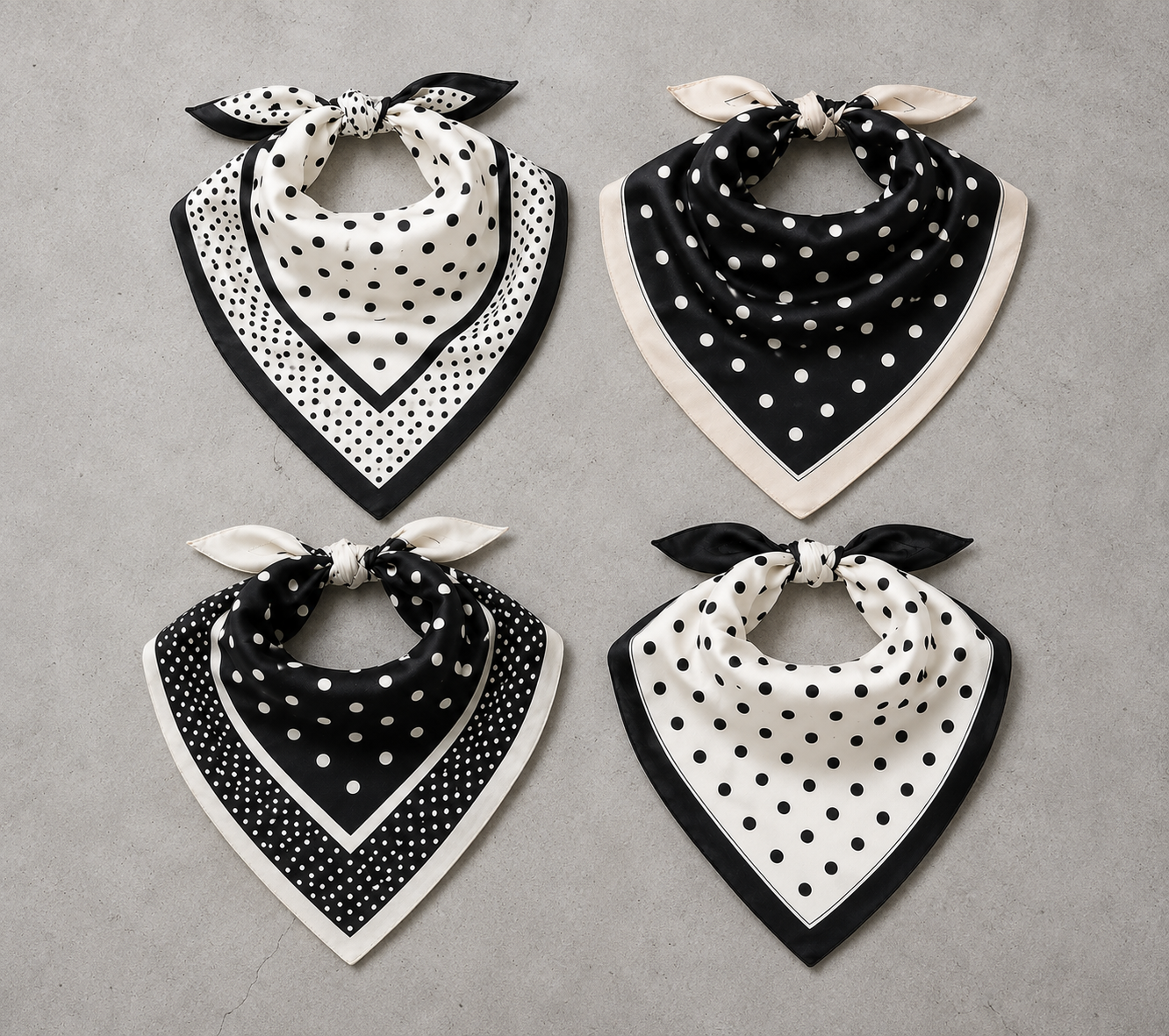 Assorted Polka Scarf