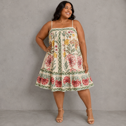 Tropical Short Dress