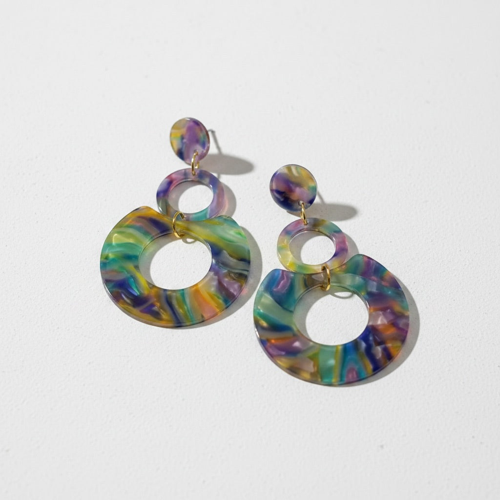 Acrylic earrings