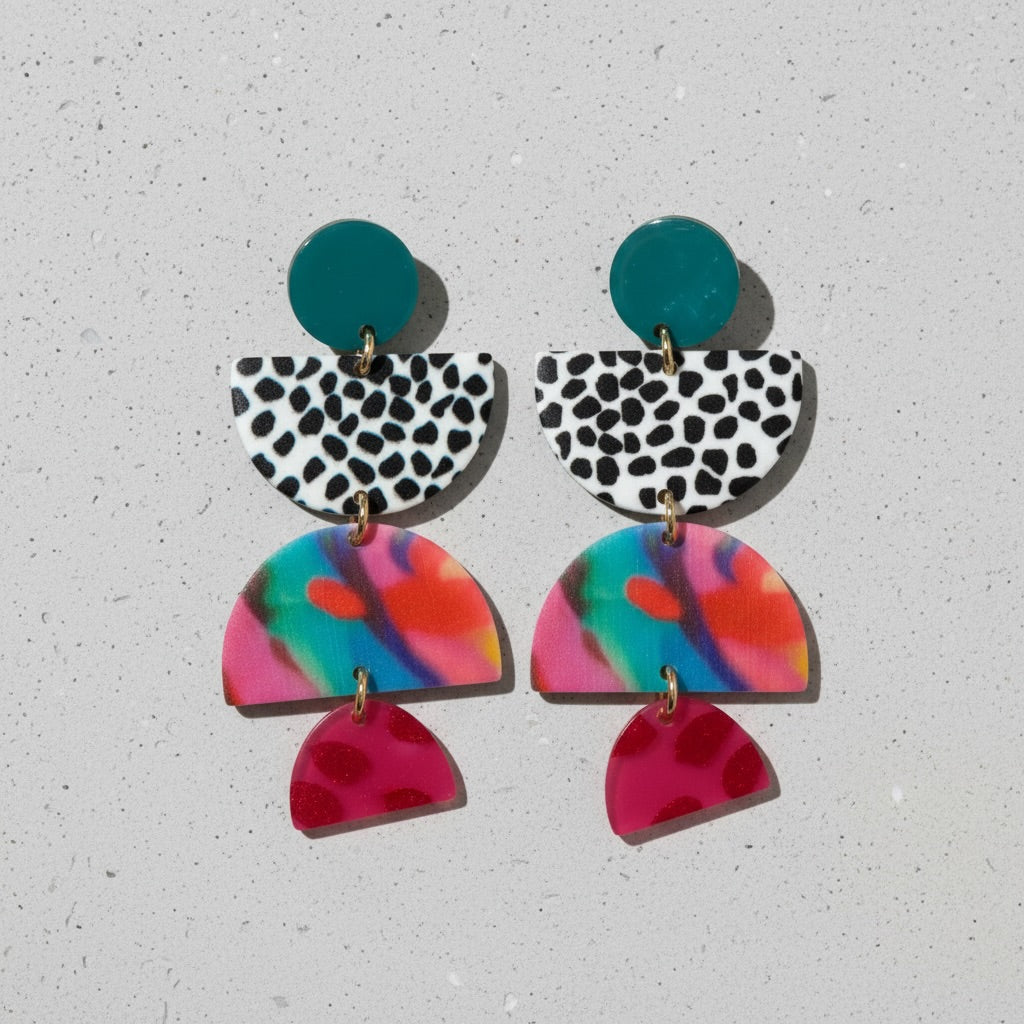 Baked Clay Earrings