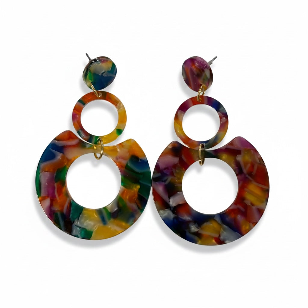 Acrylic earrings