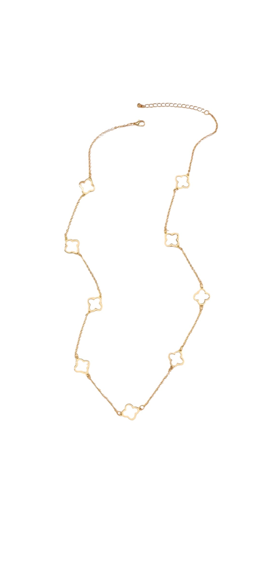 Hollow Clover Necklace