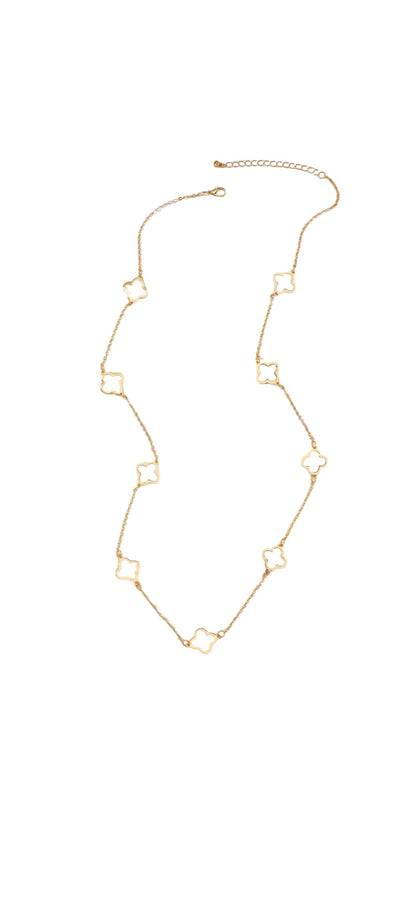 Hollow Clover Necklace