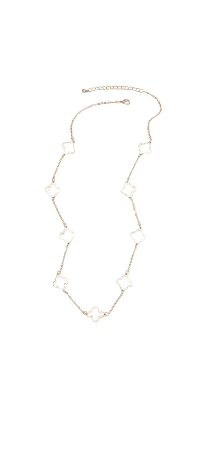Hollow Clover Necklace
