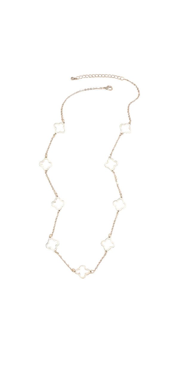 Hollow Clover Necklace