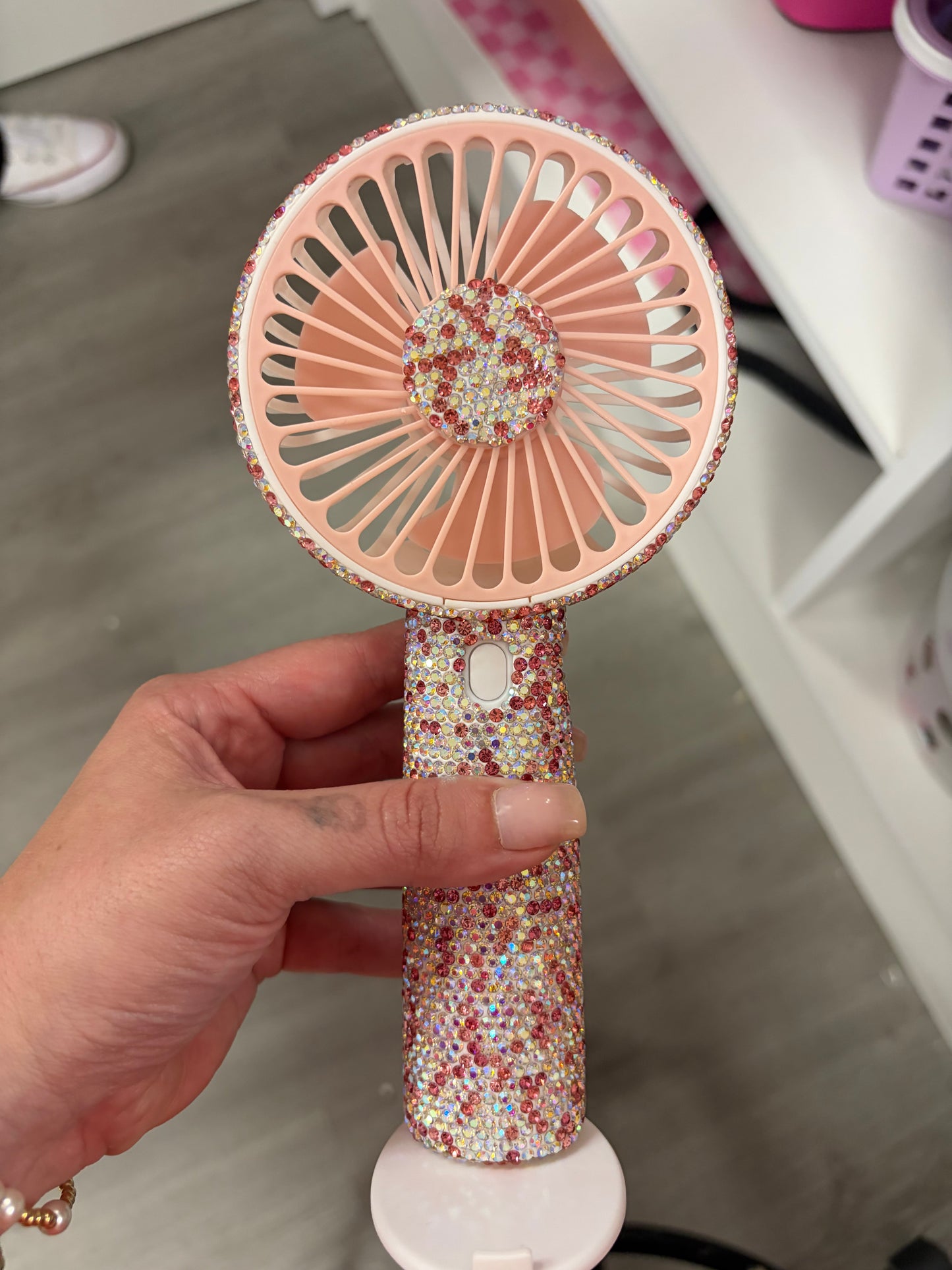 Sparkle Mahj Hand fan