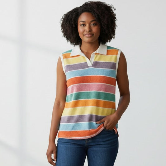 Striped Collared Shirt