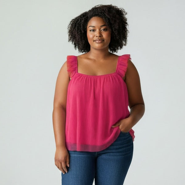 Pink Frill Shirt