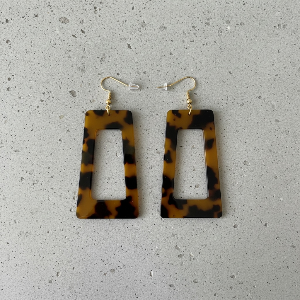 Acrylic earrings