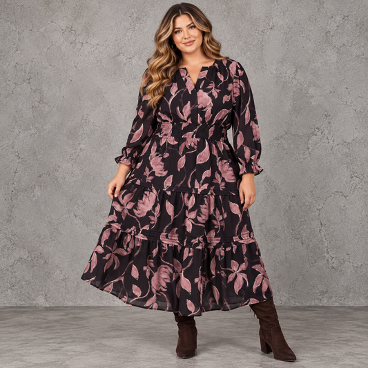 Floral Midi Dress