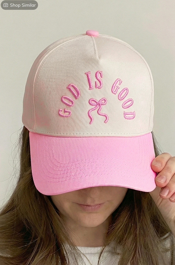 Hat- Pink bow