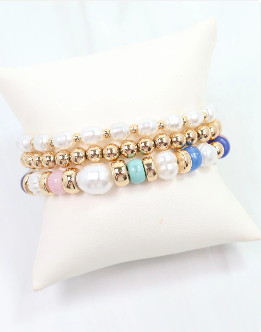 Bowie Pearl Bracelet Set