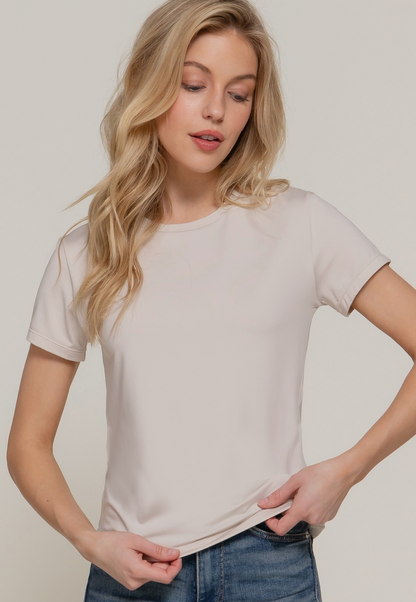 Round Neck Knit Top