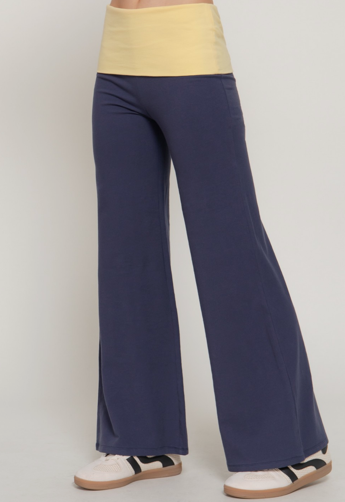 Folded Waist Yoga Pants