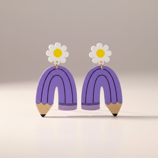 Class Act Pencil Earrings