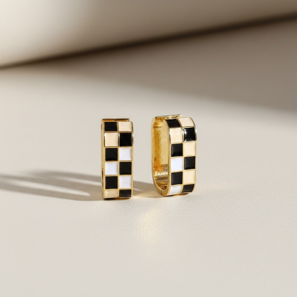 Checkered Hoops